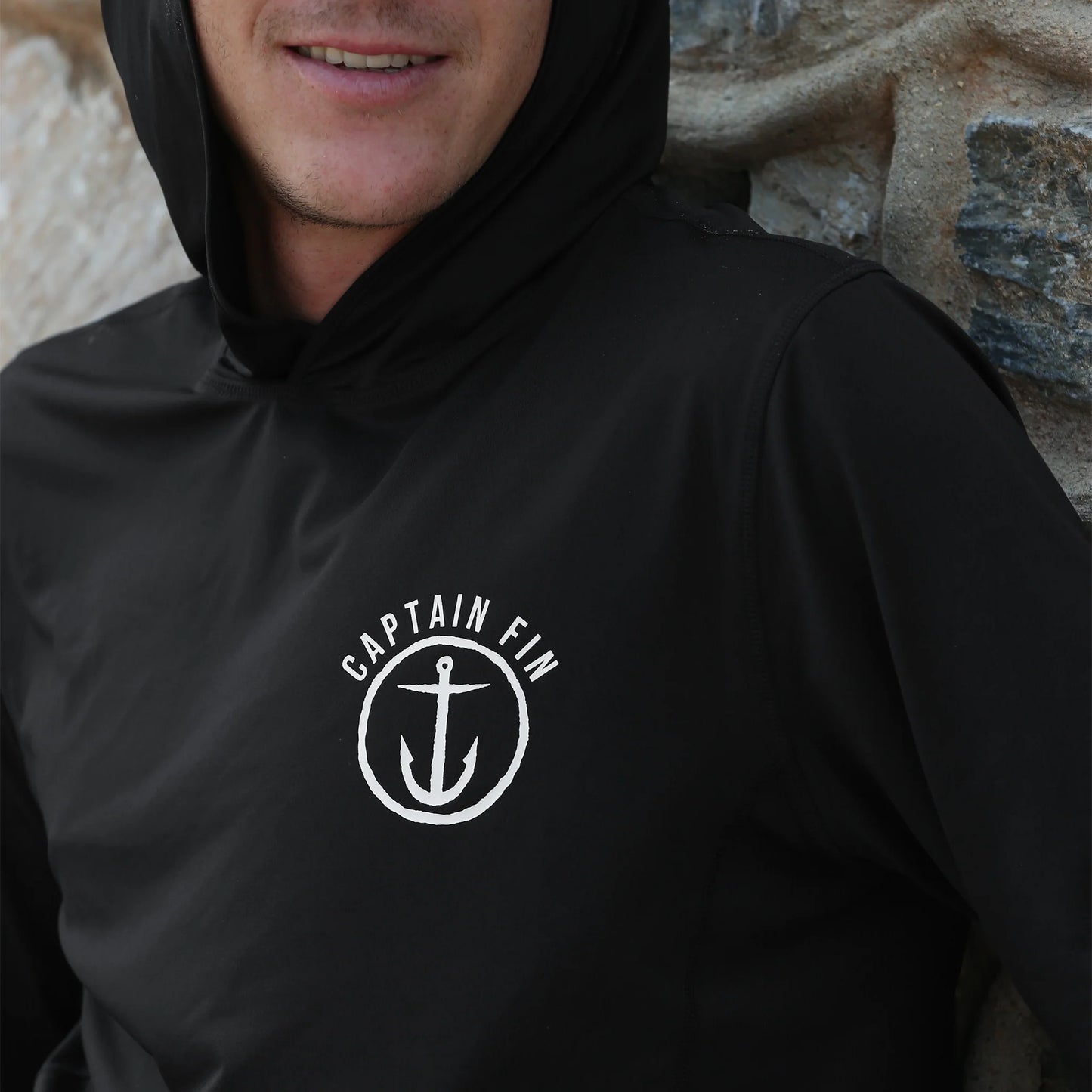 Early Boater Long Sleeve Hooded Surf Tシャツ