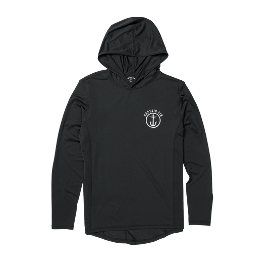 Early Boater Long Sleeve Hooded Surf Tシャツ